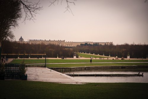 Versailles from the gardens